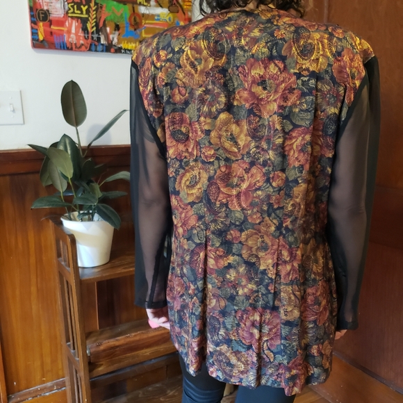 Vintage oversized 90s blazer - Picture 3 of 13